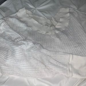 Pure white light long sleeve